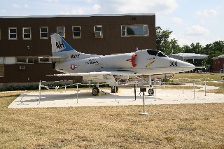 Jet next door to camp